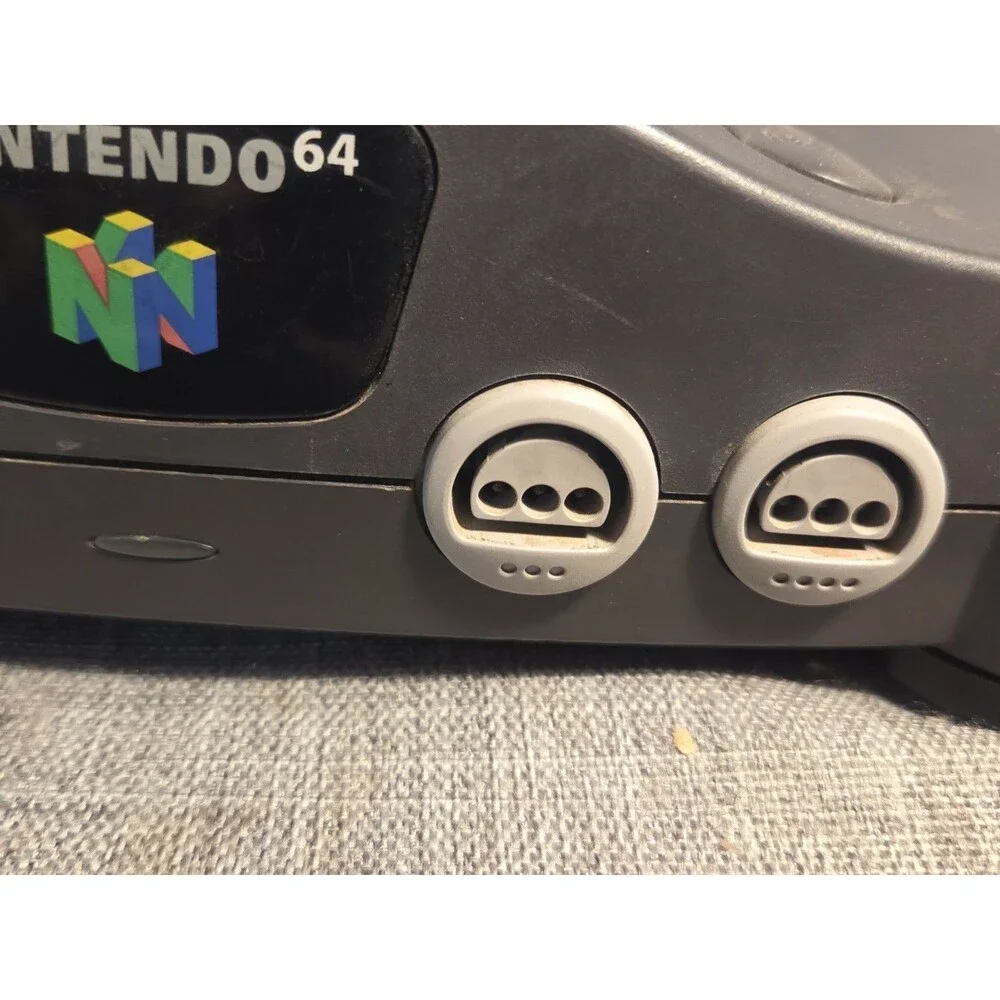 Vintage Nintendo 64 N64 Console Only Tested working + power cord AV Cord